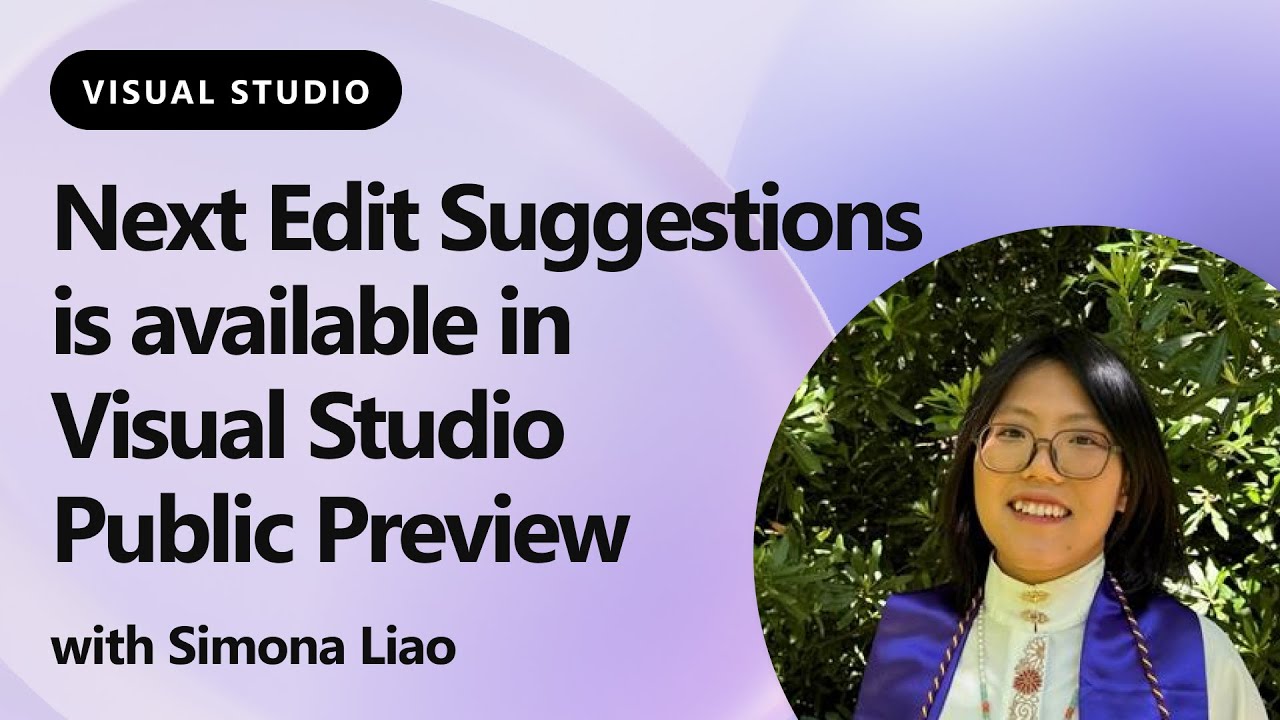 Next Edit Suggestions is available in Visual Studio